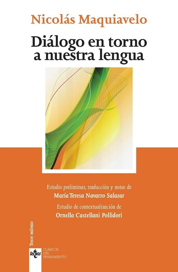 DIÁLOGO EN TORNO A NUESTRA LENGUA | 9788430955039 | MAQUIAVELO, NICOLÁS | Llibreria L'Odissea - Libreria Online de Vilafranca del Penedès - Comprar libros