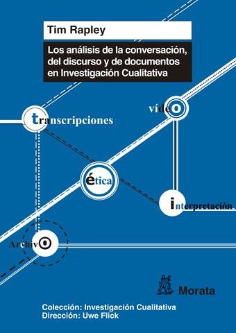 LOS ANÁLISIS DE CONVERSACIÓN, DE DISCURSO Y DE DOCUMENTOS EN  INVESTIGACIÓN  CUA | 9788471127785 | RAPLEY, TIM | Llibreria Online de Vilafranca del Penedès | Comprar llibres en català