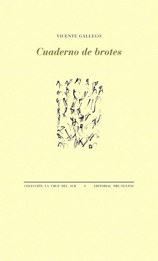 CUADERNO DE BROTES | 9788415894391 | GALLEGO BARREDO, VICENTE | Llibreria Online de Vilafranca del Penedès | Comprar llibres en català