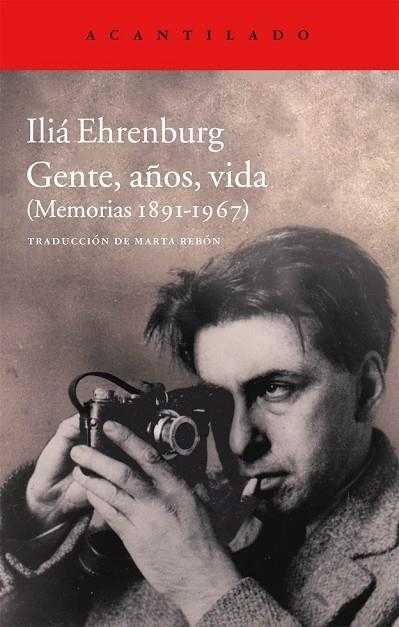 GENTE AÑOS VIDA | 9788416011063 | EHRENBURG, ILIÁ | Llibreria Online de Vilafranca del Penedès | Comprar llibres en català