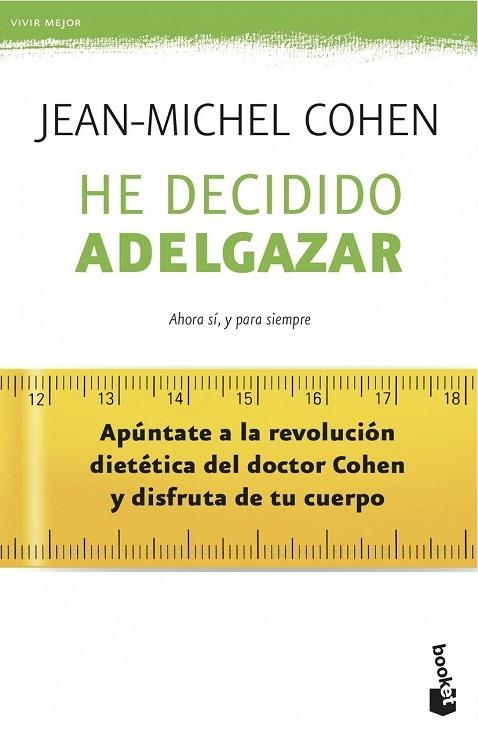 HE DECIDIDO ADELGAZAR | 9788408039549 | COHEN, JEAN-MICHEL | Llibreria Online de Vilafranca del Penedès | Comprar llibres en català