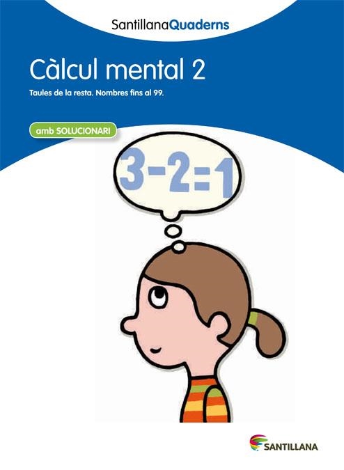 CÀLCUL MENTAL 2 TAULES DE LA RESTA NOMBRES FINS AL 99 | 9788468013770 | AA. VV. | Llibreria Online de Vilafranca del Penedès | Comprar llibres en català