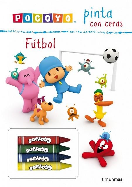 POCOYÓ PINTA CON CERAS FÚTBOL | 9788408125167 | AA. VV. | Llibreria Online de Vilafranca del Penedès | Comprar llibres en català