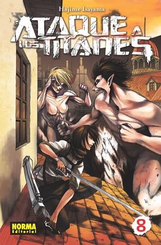 ATAQUE A LOS TITANES 8 | 9788467915037 | ISAYAMA, HAJIME | Llibreria Online de Vilafranca del Penedès | Comprar llibres en català