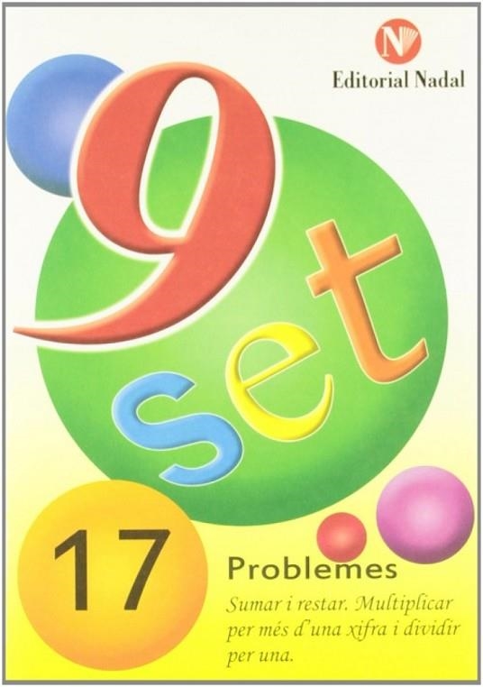 9 SET PROBLEMES 17 | 9788478870431 | VV. AA | Llibreria Online de Vilafranca del Penedès | Comprar llibres en català