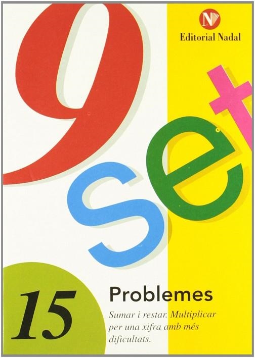 9 SET PROBLEMES 15 | 9788478870417 | VV. AA | Llibreria Online de Vilafranca del Penedès | Comprar llibres en català