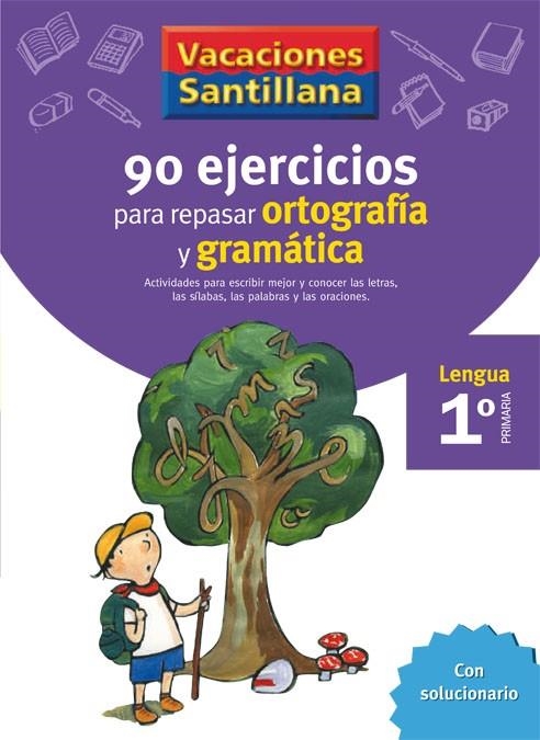 90 EJERCICIOS ORTOGRAFIA Y GRAMATICA 1 PRIMARIA | 9788429407563 | VARIOS AUTORES | Llibreria Online de Vilafranca del Penedès | Comprar llibres en català