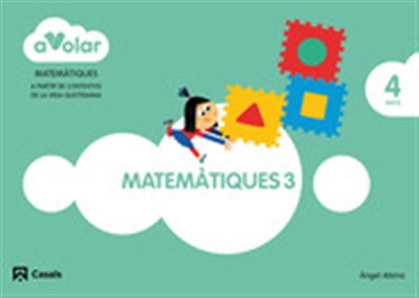 A VOLAR MATEMÀTIQUES 3 - 4 ANYS | 9788421854136 | AA. VV. | Llibreria Online de Vilafranca del Penedès | Comprar llibres en català