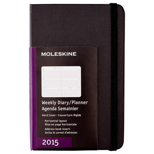 MOLESKINE AGENDA 2015 SETMANA A LA VISTA POCKET TAPA DURA NEGRA | 9788867322329 | AAVV | Llibreria Online de Vilafranca del Penedès | Comprar llibres en català