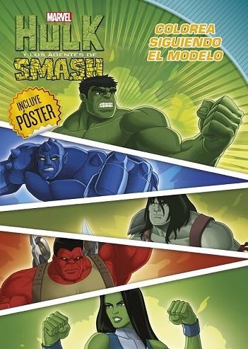 HULK. COLOREA SIGUIENDO EL MODELO | 9788415343684 | MARVEL | Llibreria Online de Vilafranca del Penedès | Comprar llibres en català