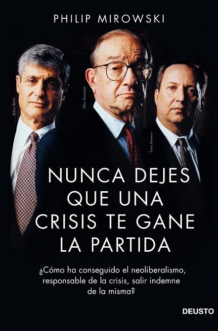 NUNCA DEJES QUE UNA CRISIS TE GANE LA PARTIDA | 9788423418732 | MIROWSKI, PHILIP | Llibreria Online de Vilafranca del Penedès | Comprar llibres en català