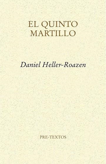 EL QUINTO MARTILLO | 9788415894421 | HELLER-ROAZEN, DANIEL | Llibreria Online de Vilafranca del Penedès | Comprar llibres en català