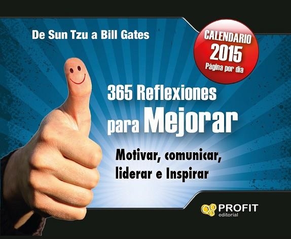 365 REFLEXIONES PARA MEJORAR 2015 | 9788416115075 | Llibreria Online de Vilafranca del Penedès | Comprar llibres en català