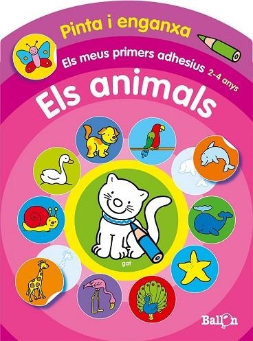 ELS MEUS PRIMERS ADHESIUS ANIMALS | 9789037493740 | AA. VV. | Llibreria Online de Vilafranca del Penedès | Comprar llibres en català