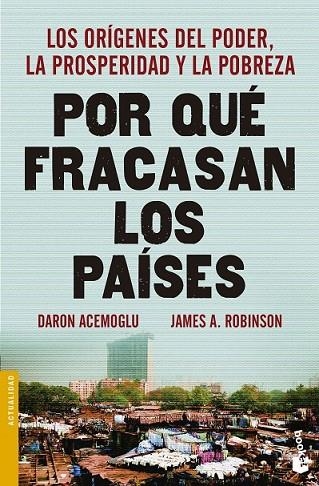 POR QUÉ FRACASAN LOS PAÍSES | 9788423418909 | ACEMOGLU, DARON / ROBINSON, JAMES A | Llibreria Online de Vilafranca del Penedès | Comprar llibres en català