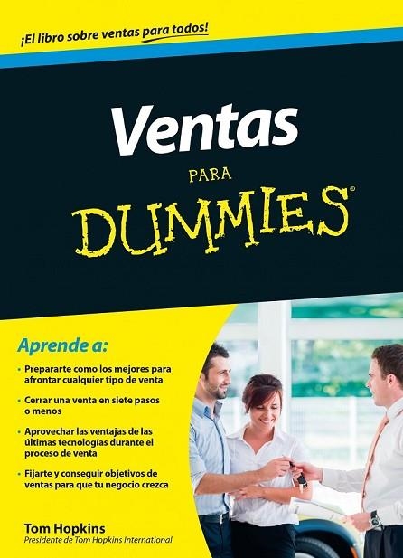 VENTAS PARA DUMMIES | 9788432902123 | HOPKINS, TOM | Llibreria L'Odissea - Libreria Online de Vilafranca del Penedès - Comprar libros