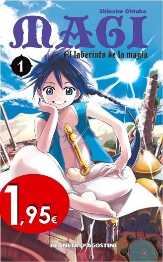 MAGI 1 EL LABERINTO DE LA MÁGIA | 9788416090242 | OHTAKA, SHINOBU | Llibreria L'Odissea - Libreria Online de Vilafranca del Penedès - Comprar libros