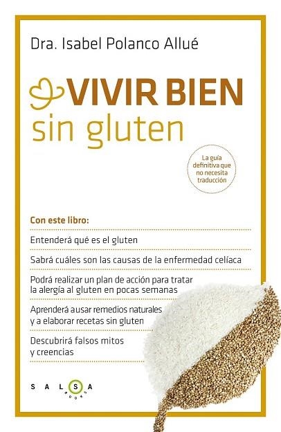 VIVIR BIEN SIN GLUTEN | 9788415193586 | POLANCO, ISABEL | Llibreria Online de Vilafranca del Penedès | Comprar llibres en català