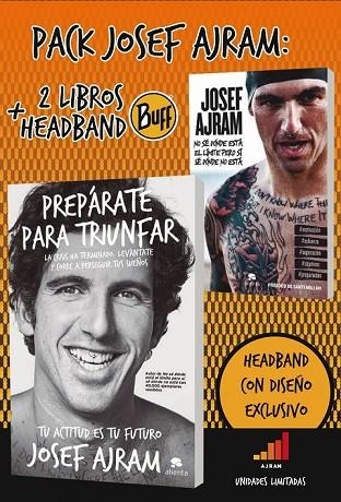 PACK JOSEF AJRAM 2 LIBROS + HEADBAND BUFF | 9788415678991 | AJRAM, JOSEF | Llibreria L'Odissea - Libreria Online de Vilafranca del Penedès - Comprar libros