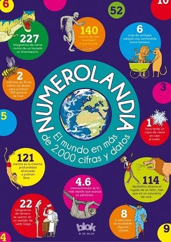 NUMEROLANDIA EL MUNDO EN MÁS DE 2000 CIFRAS Y DATOS | 9788416075218 | MARTIN/GIFFORD/TAYLOR | Llibreria Online de Vilafranca del Penedès | Comprar llibres en català