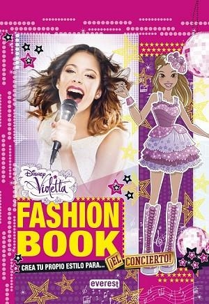 VIOLETTA FASHION BOOK EL CONCIERTO | 9788444134840 | WALT DISNEY COMPANY | Llibreria Online de Vilafranca del Penedès | Comprar llibres en català