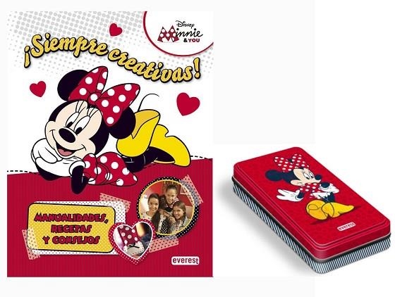 MINNIE & YOU. ¡SIEMPRE CREATIVAS! | 9788444169965 | WALT DISNEY COMPANY | Llibreria Online de Vilafranca del Penedès | Comprar llibres en català