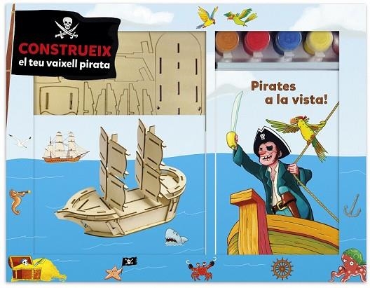 CONSTRUEIX EL TEU VAIXELL PIRATA | 9788490575611 | AA. VV. | Llibreria Online de Vilafranca del Penedès | Comprar llibres en català