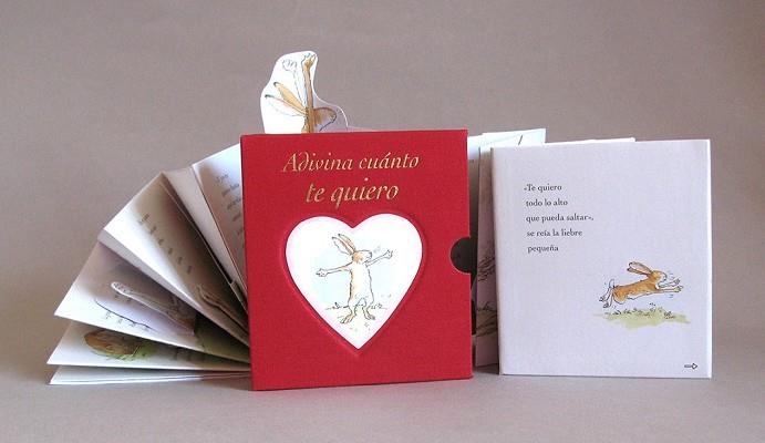 ADIVINA CUÁNTO TE QUIERO - DESPLEGABLE MINI CAJA ROJA | 9788416126125 | MCBRATNEY, SAM | Llibreria Online de Vilafranca del Penedès | Comprar llibres en català