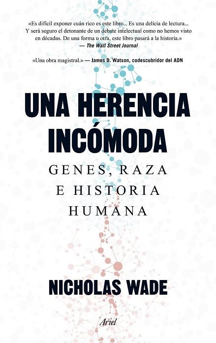 UNA HERENCIA INCÓMODA | 9788434419254 | WADE, NICHOLAS | Llibreria Online de Vilafranca del Penedès | Comprar llibres en català