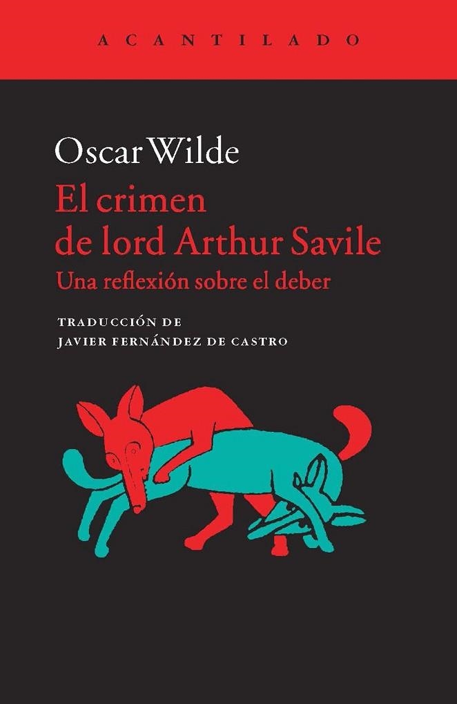 EL CRIMEN DE LORD ARTHUR SAVILE | 9788416011377 | WILDE, OSCAR | Llibreria Online de Vilafranca del Penedès | Comprar llibres en català