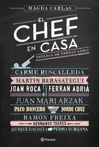 EL CHEF EN CASA | 9788408138235 | CARLAS, MAGDA | Llibreria Online de Vilafranca del Penedès | Comprar llibres en català