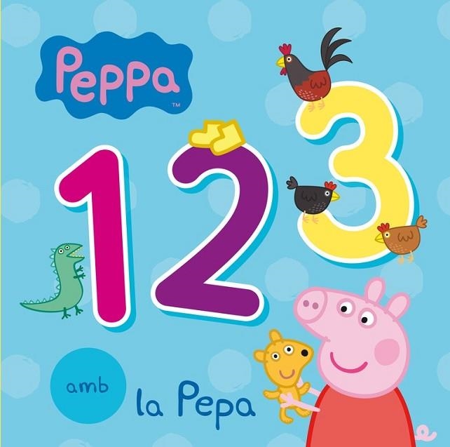 123 AMB LA PEPA ( PEPPA PIG TOT CARTRO ) | 9788448842925 | AA. VV. | Llibreria Online de Vilafranca del Penedès | Comprar llibres en català