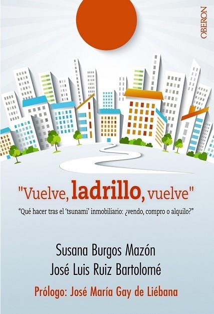 VUELVE LADRILLO VUELVE | 9788441536845 | BURGOS, SUSANA / RUIZ, JOSÉ LUIS | Llibreria Online de Vilafranca del Penedès | Comprar llibres en català