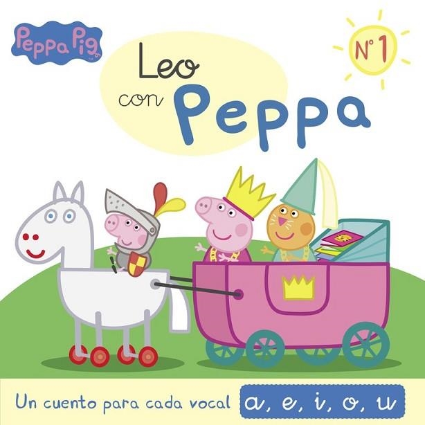 LEO CON PEPPA 1 UN CUENTO PARA CADA VOCAL ( A, E, I, O, U ) | 9788437201115 | AA. VV. | Llibreria Online de Vilafranca del Penedès | Comprar llibres en català