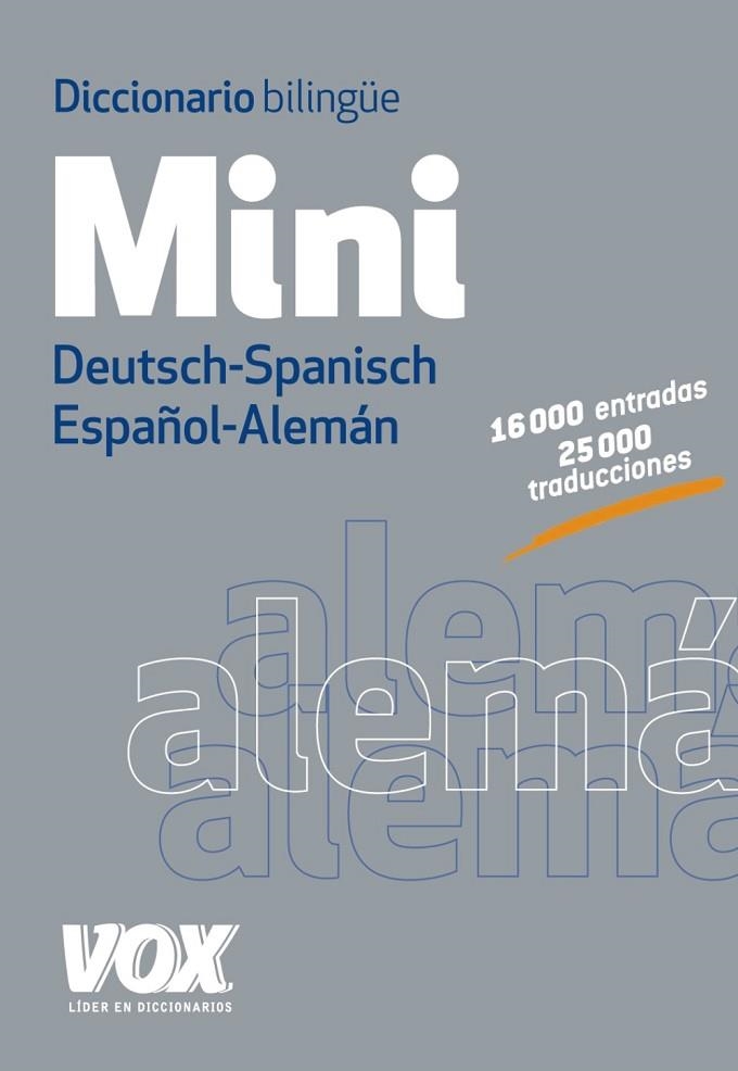 DICCIONARIO BILINGUE MINI DEUSTSCH- SPANISCH / ESPAÑOL - ALEMÁN | 9788499741697 | LAROUSSE EDITORIAL | Llibreria Online de Vilafranca del Penedès | Comprar llibres en català