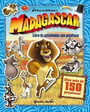 MADAGASCAR LIBRO DE ACTIVIDADES CON PEGATINAS | 9788408141501 | DREAMWORKS | Llibreria Online de Vilafranca del Penedès | Comprar llibres en català