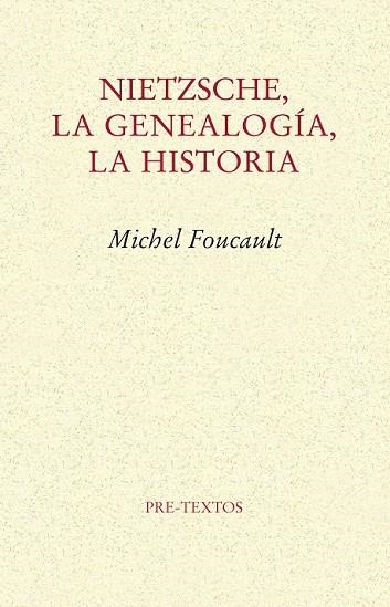 NIETZSCHE, LA GENEALOGIA, LA HISTOR | 9788485081974 | MICHEL FOUCAULT | Llibreria Online de Vilafranca del Penedès | Comprar llibres en català