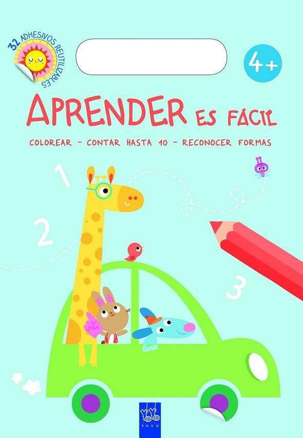 APRENDER ES FÁCIL +4 | 9788408137252 | YOYO | Llibreria Online de Vilafranca del Penedès | Comprar llibres en català