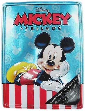 MICKEY Y SUS AMIGOS CAJA METÁLICA | 9788499516455 | DISNEY | Llibreria Online de Vilafranca del Penedès | Comprar llibres en català