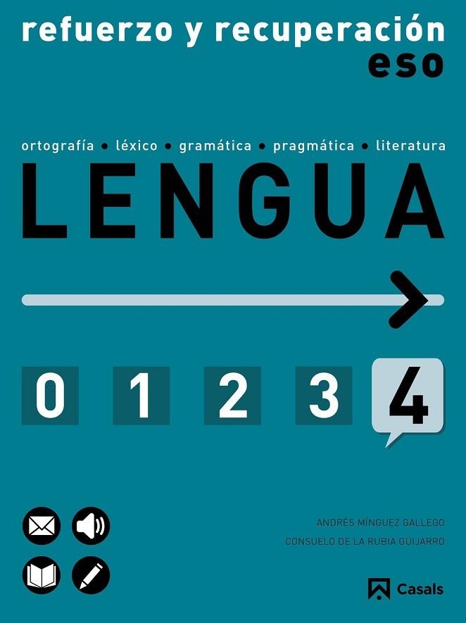 REFUERZO Y RECUPERACIÓN DE LENGUA 4 ESO  | 9788421857533 | MINGUEZ GALLEGO, ANDRES/DE LA RUBIA GUIJARRO, CONSUELO | Llibreria Online de Vilafranca del Penedès | Comprar llibres en català