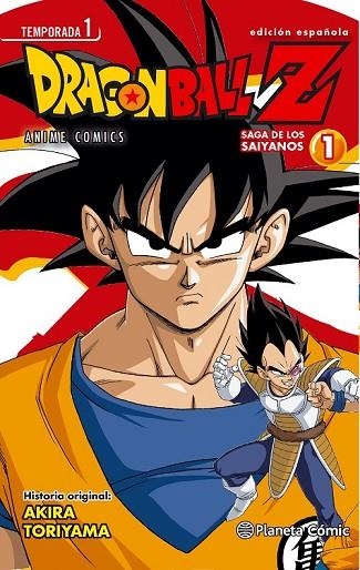 DRAGON BALL Z ANIME SERIES SAIYAN Nº 01 | 9788416308057 | TORIYAMA, AKIRA  | Llibreria Online de Vilafranca del Penedès | Comprar llibres en català