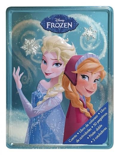 FROZEN CAJA METÁLICA | 9788499516448 | DISNEY | Llibreria Online de Vilafranca del Penedès | Comprar llibres en català