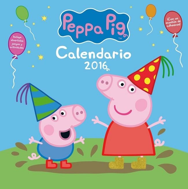 CALENDARIO PEPPA PIG 2016 | 9788401907364 | AA. VV. | Llibreria Online de Vilafranca del Penedès | Comprar llibres en català