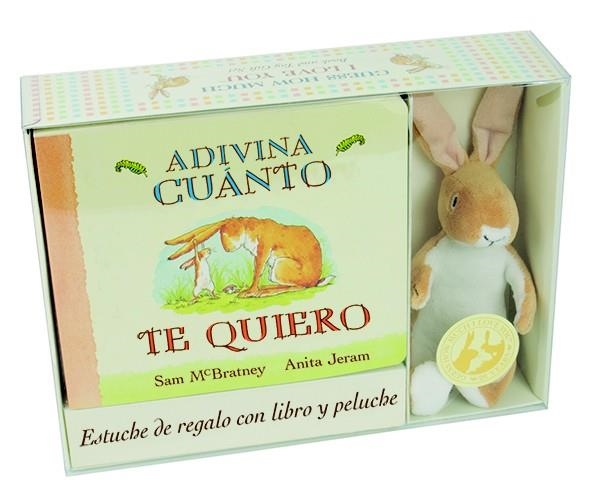 ADIVINA CUÁNTO TE QUIERO CON PELUCHE | 9788416126293 | MCBRATNEY, SAM | Llibreria Online de Vilafranca del Penedès | Comprar llibres en català