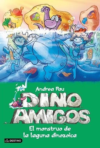 EL MONSTRUO DE LA LAGUNA DINOZOICA 7 | 9788408145202 | PAU, ANDREA | Llibreria Online de Vilafranca del Penedès | Comprar llibres en català