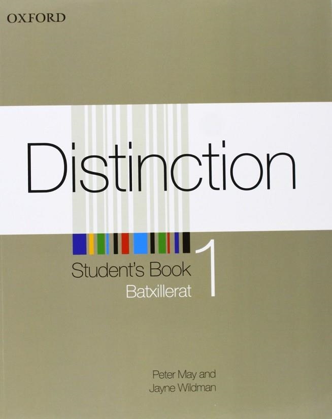 DISTINCTION 1: STUDENT'S BOOK WITH ORAL SKILLS COMPANION (CATALAN) | 9780194624329 | JANE HUDSON | Llibreria Online de Vilafranca del Penedès | Comprar llibres en català