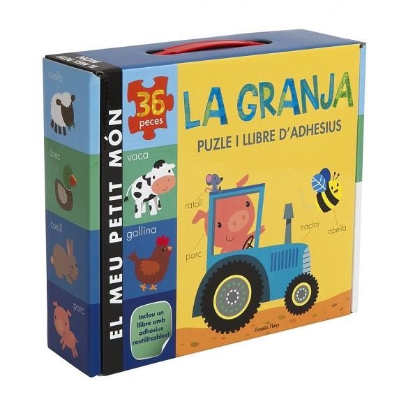 LA GRANJA PUZLE I LLIBRE D' ADHESIUS | 9788490576519 | LITTLE TIGER PRESS | Llibreria Online de Vilafranca del Penedès | Comprar llibres en català