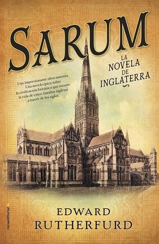 SARUM | 9788416306480 | RUTHERFURD, EDWARD | Llibreria Online de Vilafranca del Penedès | Comprar llibres en català