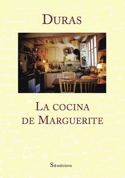 LA COCINA DE MARGUERITE | 9788494416637 | DURAS, MARGUERITE | Llibreria Online de Vilafranca del Penedès | Comprar llibres en català