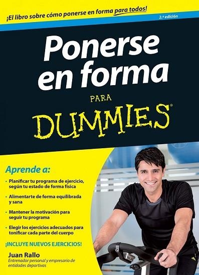 PONERSE EN FORMA PARA DUMMIES | 9788432902765 | RALLO, JUAN | Llibreria Online de Vilafranca del Penedès | Comprar llibres en català